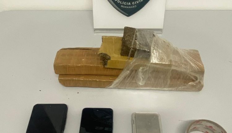 DOIS INTEGRANTES DE FACÇÃO CRIMINOSA SÃO PRESOS POR TRÁFICO DE DROGAS EM SÃO LUÍS